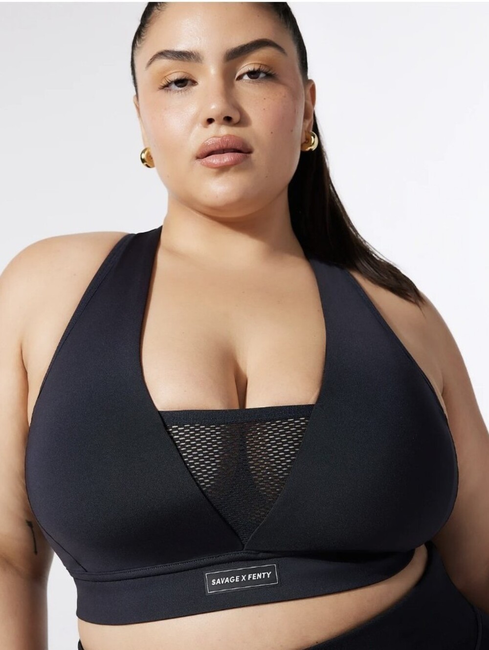 Savage X Fenty Sport Racer X Medium-Impact Sports Bra - Size 2X